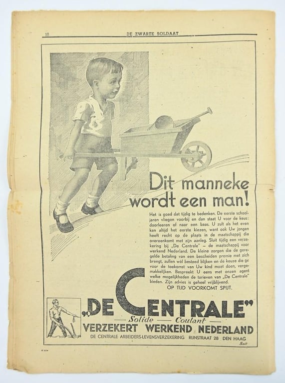 Dutch SS Magazine 'De Zwarte Soldaat' 1942