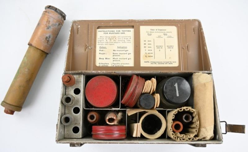 British WW2 Large Mustard Gas Detector MKII