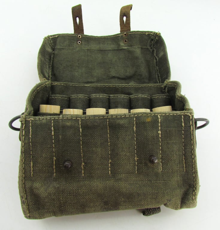 German Webbing Signal Flare Cartridge Pouch