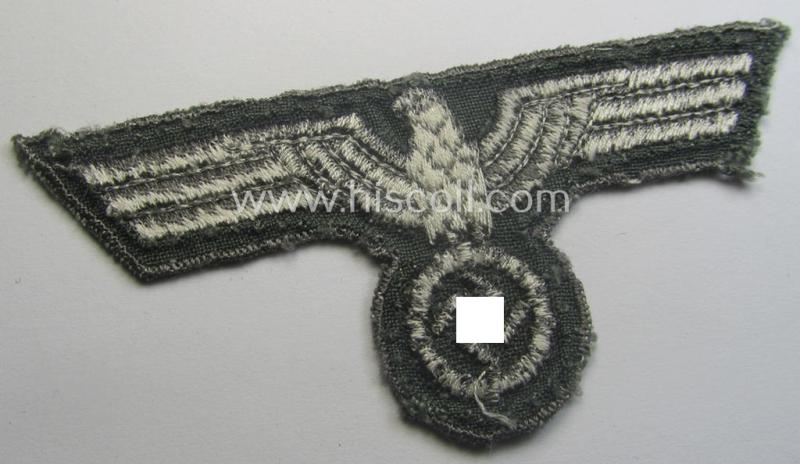 Truly used- and/or tunic-removed, later-war-period WH (Heeres) breasteagle (ie. 'Brustadler für Manns. u. Uffz.')