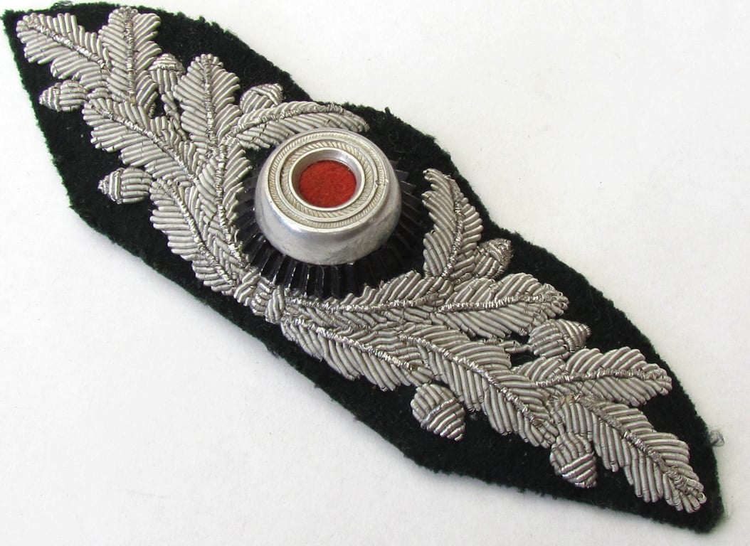 Third Reich Reich Forestry Service Officer’s Bullion Visor Cap Wreath & Cockade