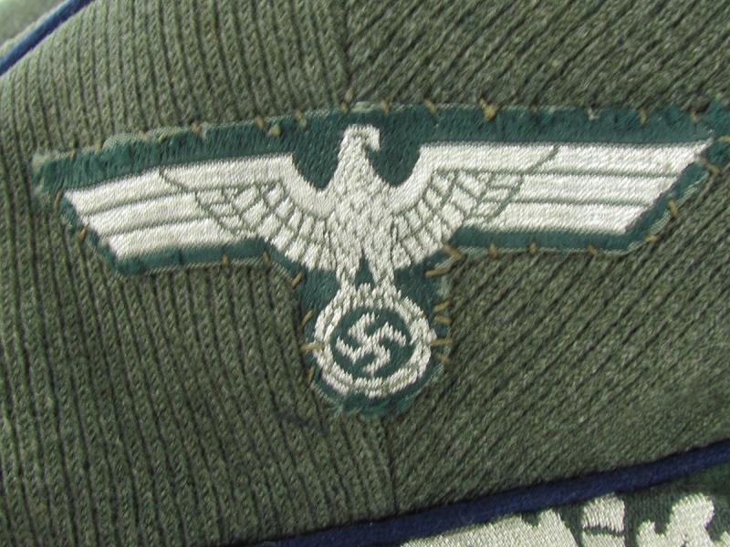 Wehrmacht ( Heer ) Medical Officers CRUSHER Visor Cap...Named