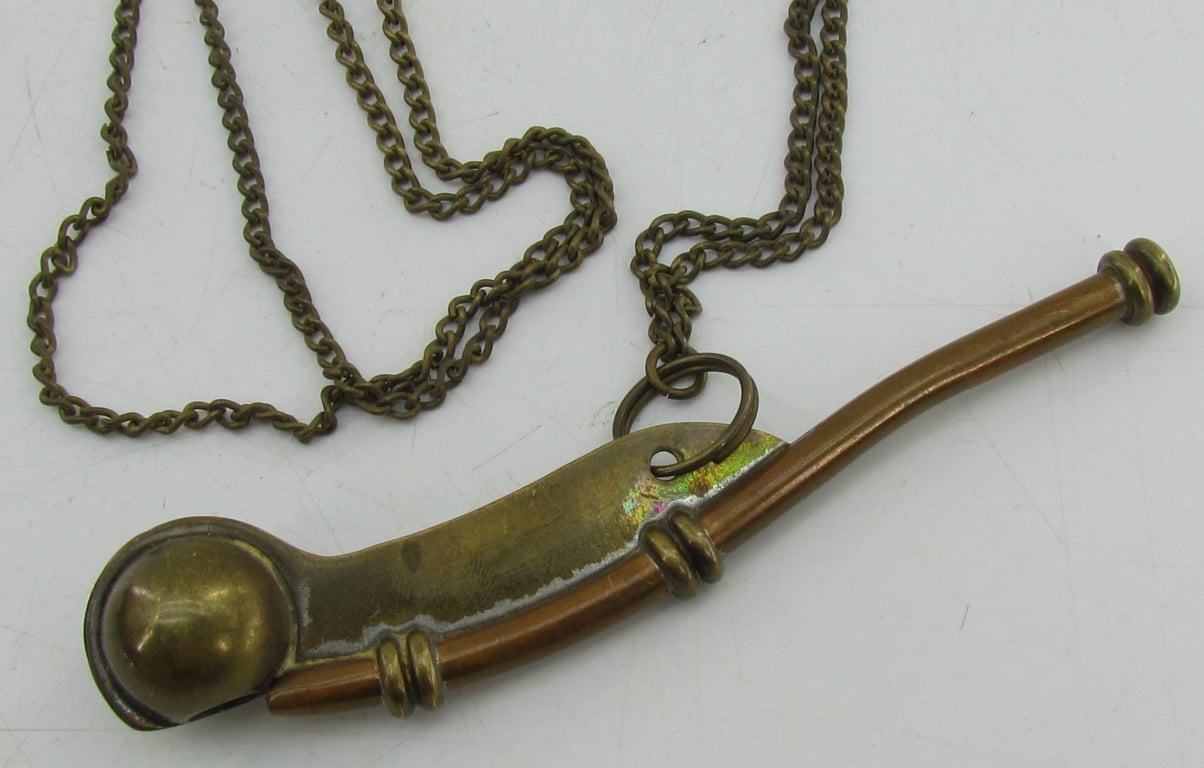 Kriegsmarine Boatswain's Whistle with Carrying Chain