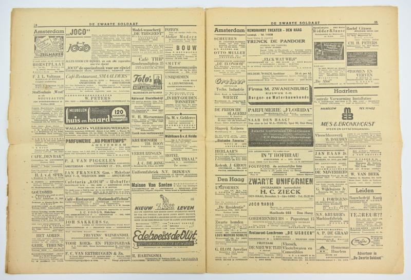 Dutch SS Magazine 'De Zwarte Soldaat' 1942