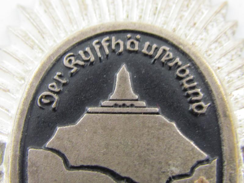 German Kyffhäuser Cap Badge