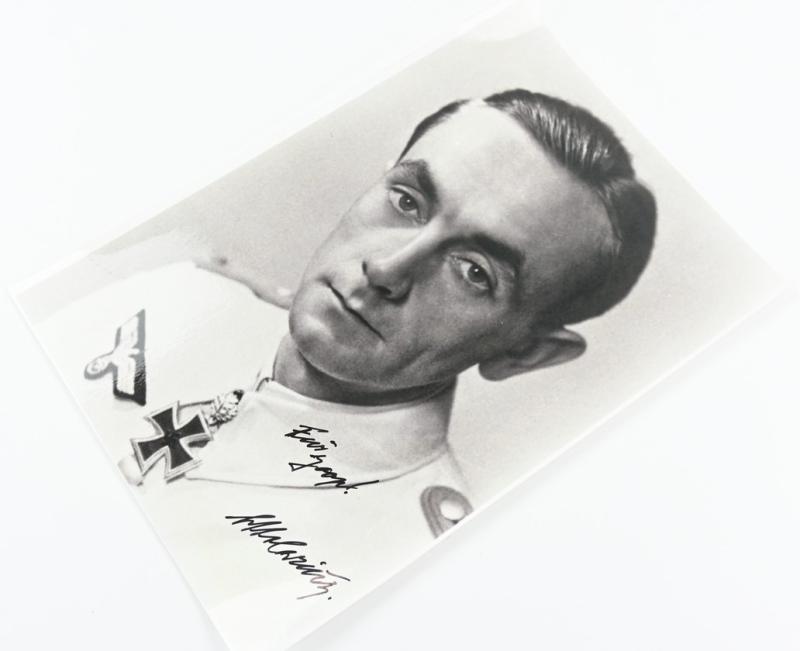 Signature of WH KC-OLC Recipient 'Otto Carius'