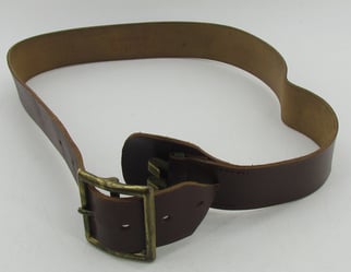 Original WWII U.S. Army leather garrison belt