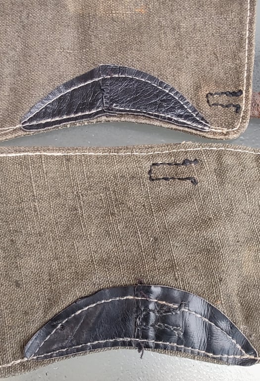 WWII German ankle gaiters late war