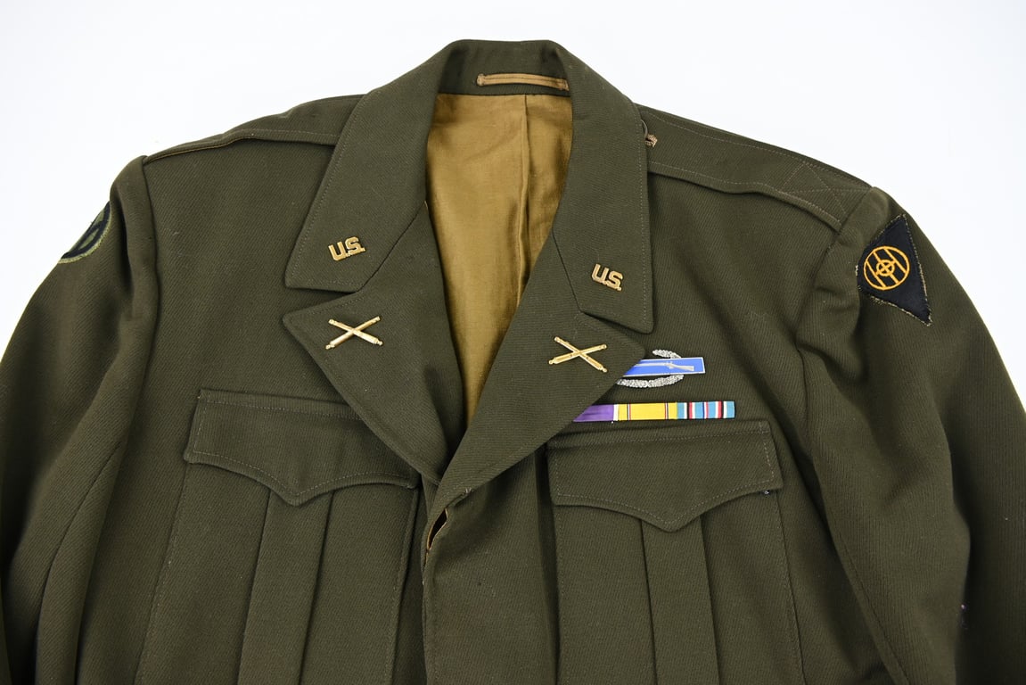 US WW2 Officer Ike Jacket 83th Infantry Division