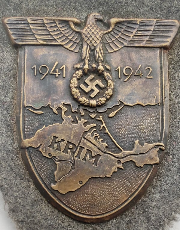 WWII German Krim Shield