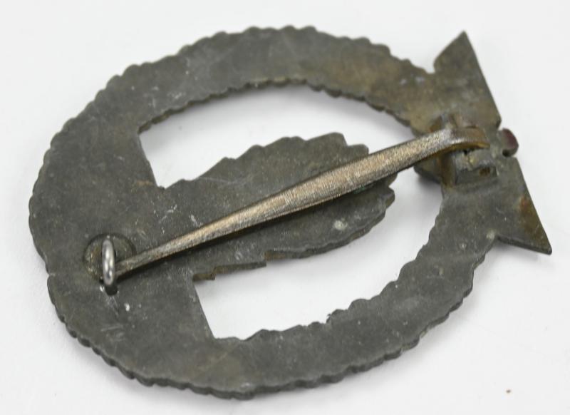 German KM Minesweeper War Badge 'R.K.'
