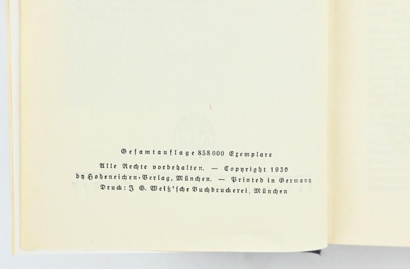 Alfred Rosenberg Book “Der Mythus des 20. Jahr-hunderts”