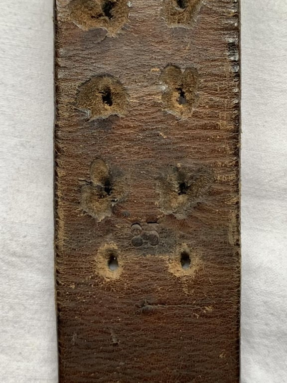 WH (Heer) Leather Combat Belt