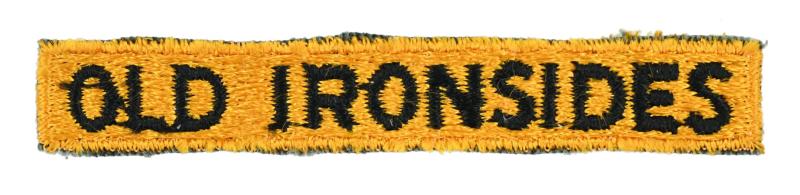 US Armored Division Tabs