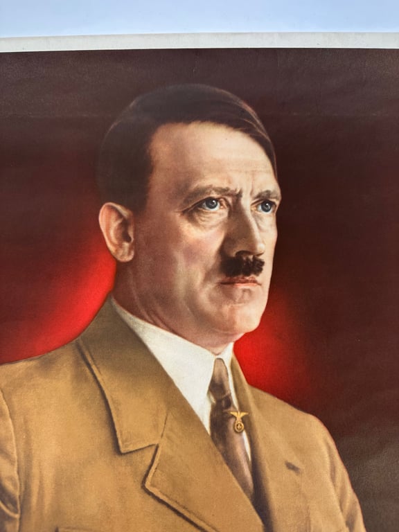WW2 German "Ein Volk, ein Reich, ein Führer!" Propaganda Poster