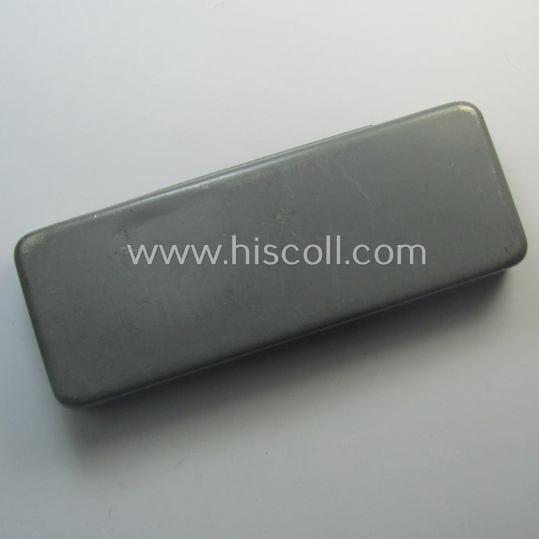 Complete pair of 'standard-issued'-pattern, WH-service-glasses (ie. 'Dienstbrille') as issued to a soldier named: 'Minen' (or alike)