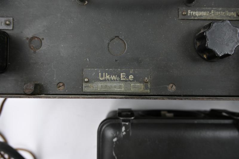 German WH Panzer Tank Radio Set