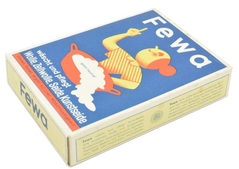 German Third Reich Era Fewa Washing Powder