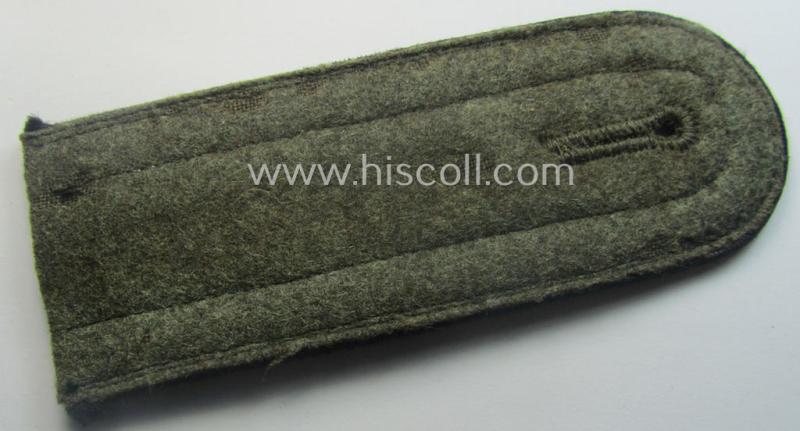 Single, RAD (ie. 'Reichsarbeitsdienst') NCO-type shoulderstrap (being of the 2nd pattern as used in the period between 1936-41) as was intended for an: 'RAD-Truppführer' (comparable with an: 'Uffz.'-rank)