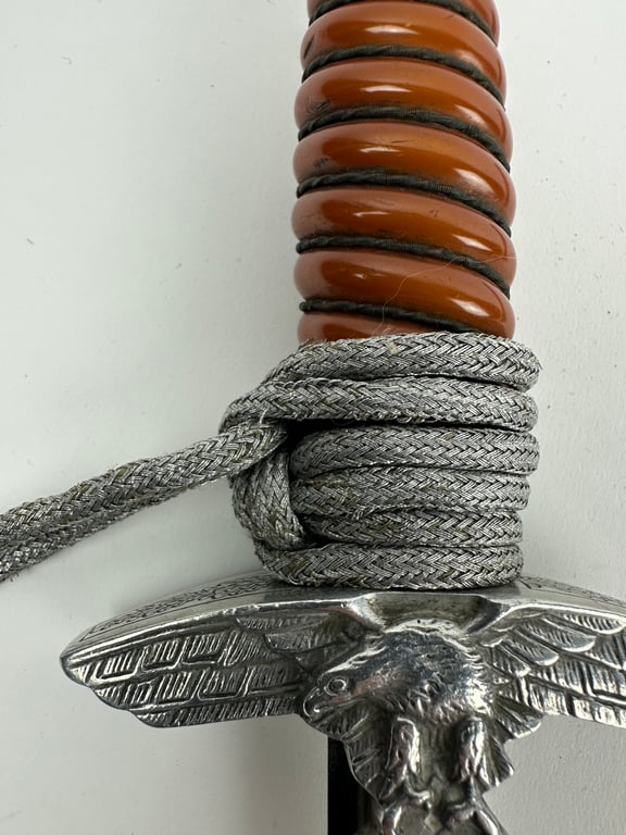 WW2 German Luftwaffe Officers Dagger with Portepee