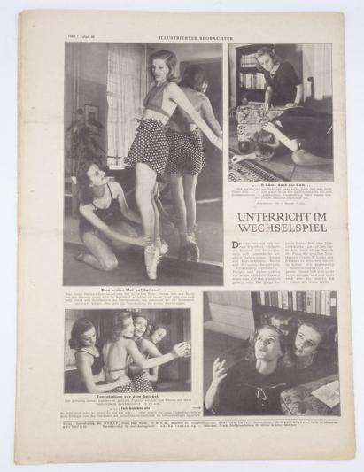German Newspaper "Illustrierte Beobachter" 18 November 1943.