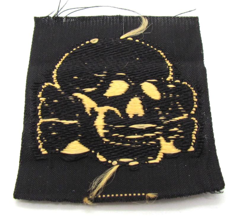 Waffen-SS ‘BeVo’ tropical cap skull ‘Totenkopf’