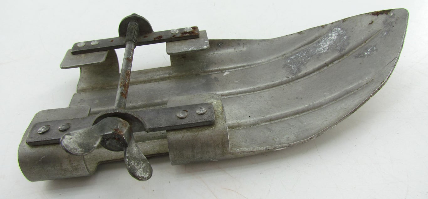 German Gebirgsjäger Ski Tip Emergency Repair Clamp