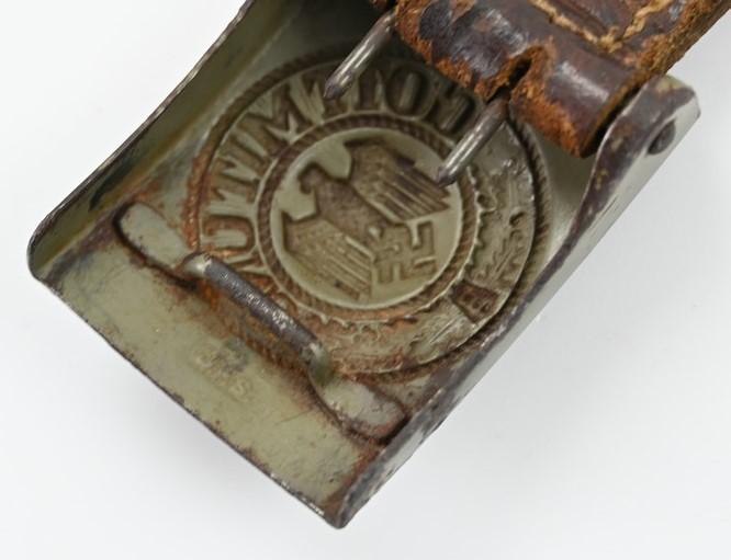 German WH Beltbuckle with Tab 'JFS' 1941