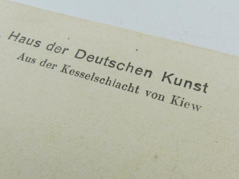 Postcard : Aus der Kesselschlacht von Kiew