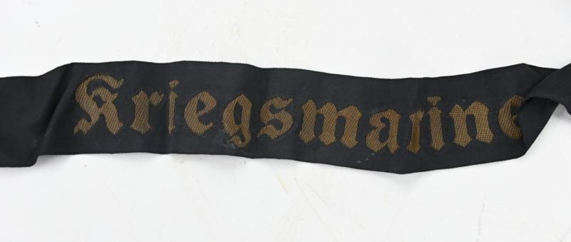 German KM Cap-Tally "Kriegsmarine"