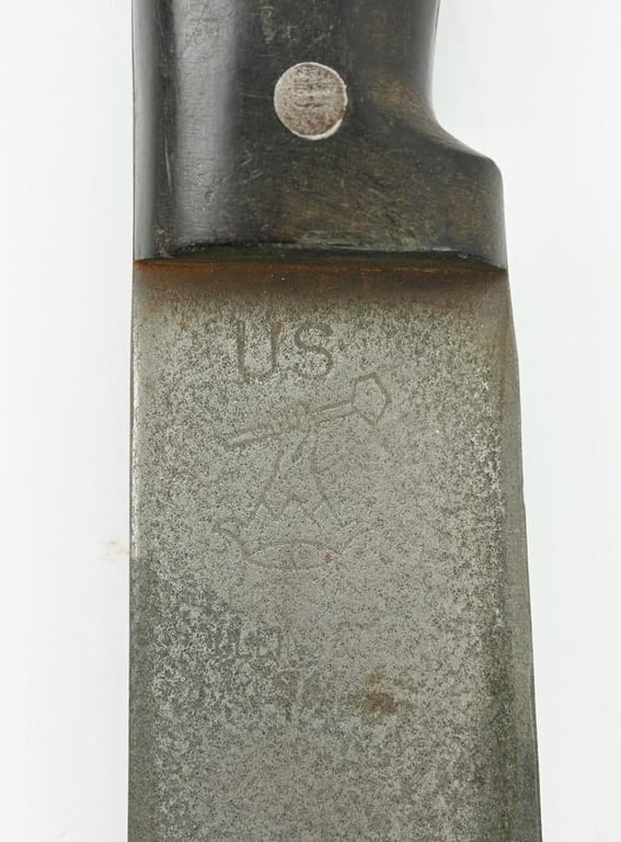 US WW2 Manchete with Canvas Scabbard