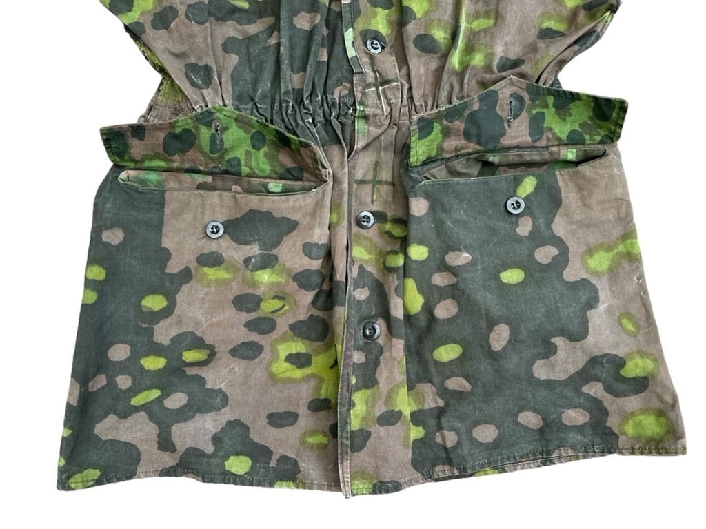 Waffen SS M42 Planetree 1/2 smock, field modified!