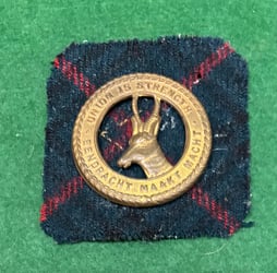 WW1 4TH South African Infantry ( Scottish) Glengarry...