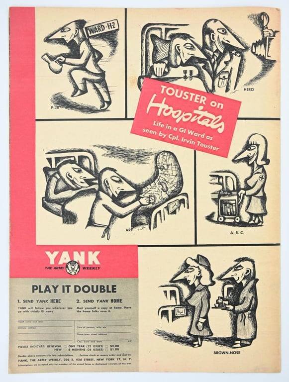 US WW2 Yank Magazine 17 August 1945