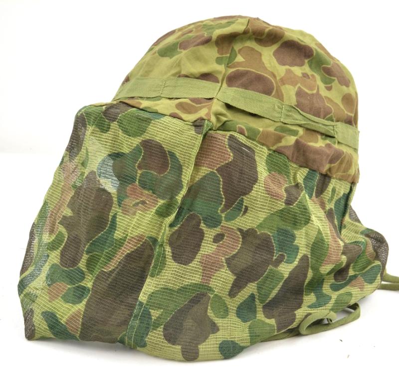 USMC WW2 Mosquito net Helmet cover