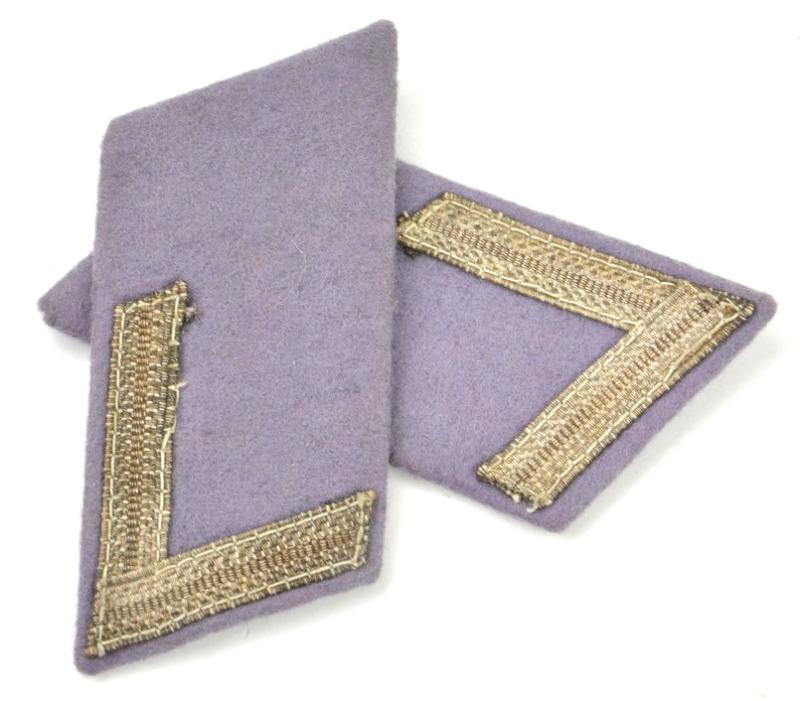 German Luftschutz Collar tab Set