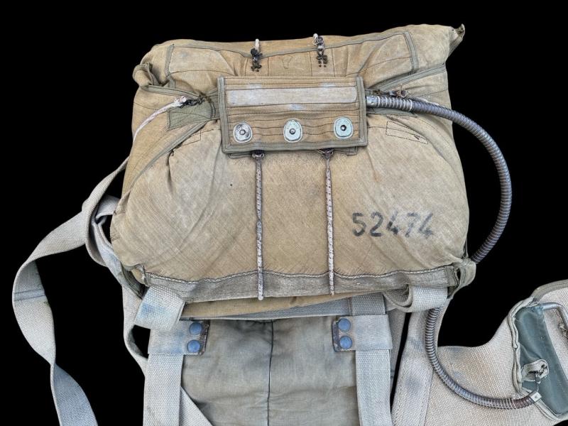 Luftwaffe Fighterpilot Seat with Parachute and harness