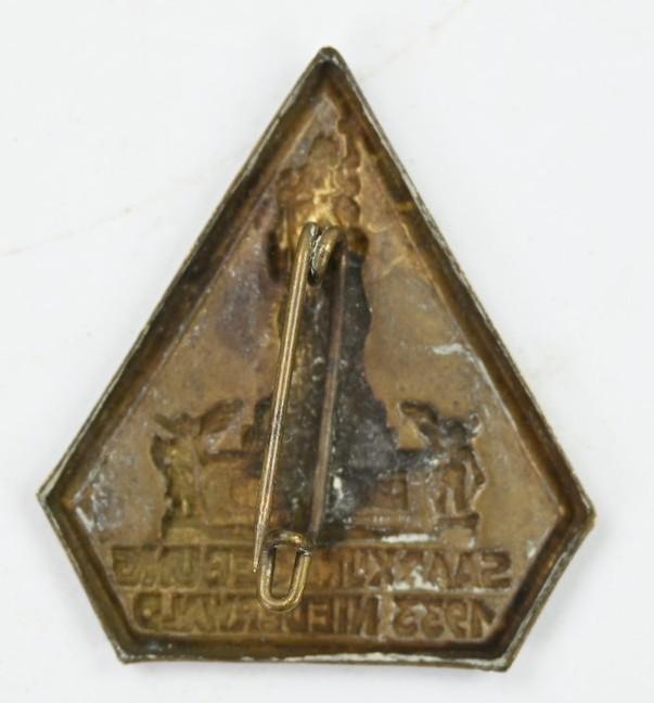 German NSDAP Tinnie Saarkundgebung 1933 Niederwald