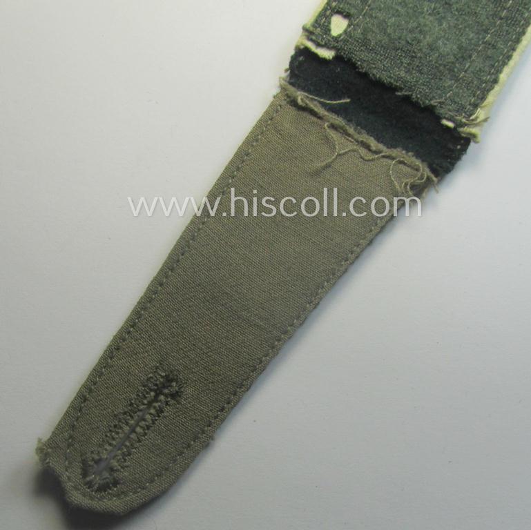 Single - and actually not that often seen! - WH (Heeres) NCO-type (ie. 'M36-/M40'-pattern- and 'pointed styled') 'cyphered' shoulderstrap as was intended for usage by an: 'Uffz. des Infanterie-Rgts. 47'