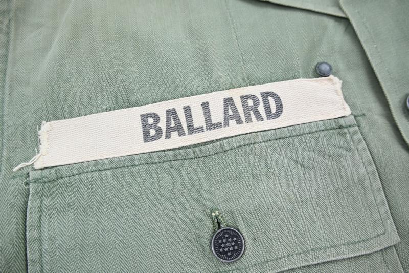 US Army Vietnam War HBT Utility Shirt