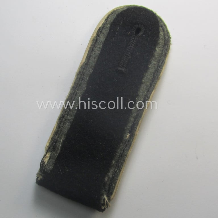 Single, Waffen-SS NCO-type shoulderstrap: 'SS-Hauptscharführer' who served within the: 'SS-Infanterie-Trpn.'