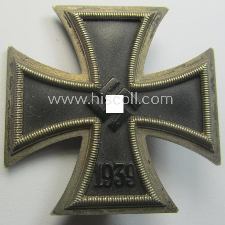 'Eisernes Kreuz 1. Klasse' being a non-maker-marked and/or fully untouched example by by the desirable 'Hersteller' named: 'Klein & Quenzer A.G.'