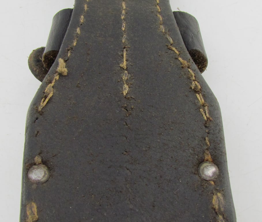 Early K98 leather bayonet frog