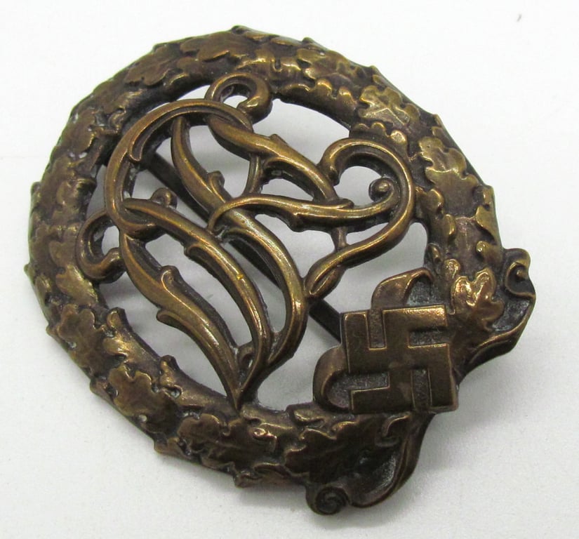 DRL sports badge in bronze – Hermann Werstein, Jena