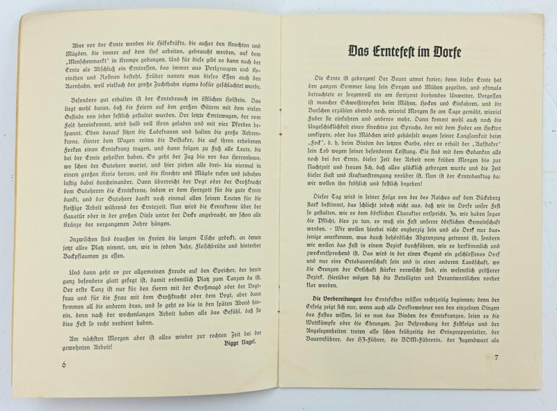 German Hitler Youth Pocket Booklet