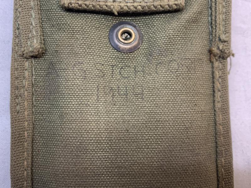 U.S. M1938 Wire Cutters in Carrying Pouch -1944-