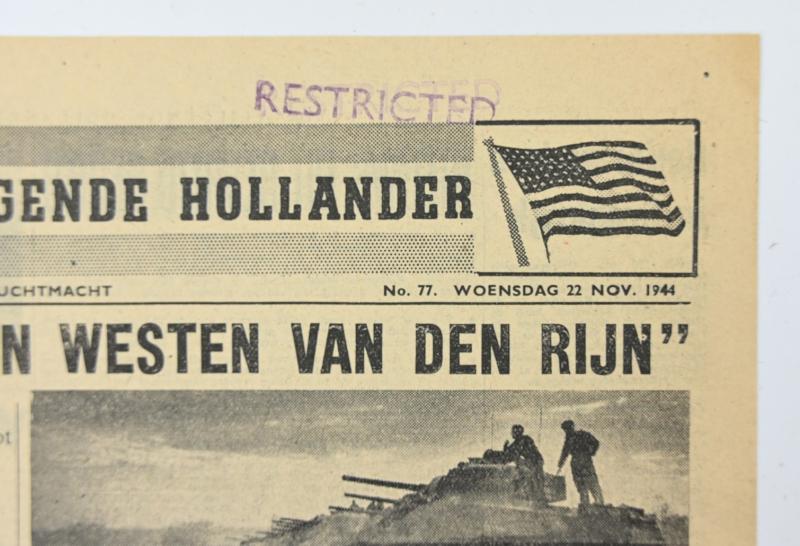 Allied Droppingsflyer 'De Vliegende Hollander' 22 November 1944