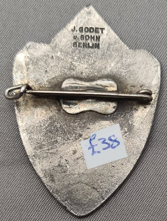 "Gautreffen Gau Westfalen Nord" Solid rally Badge for 1935.