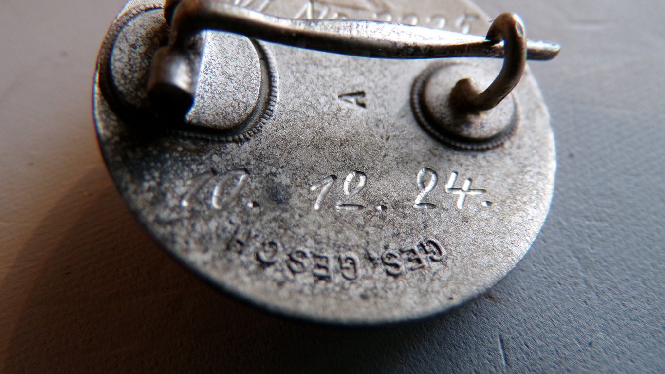 Der Stalhelm membership pin 1924