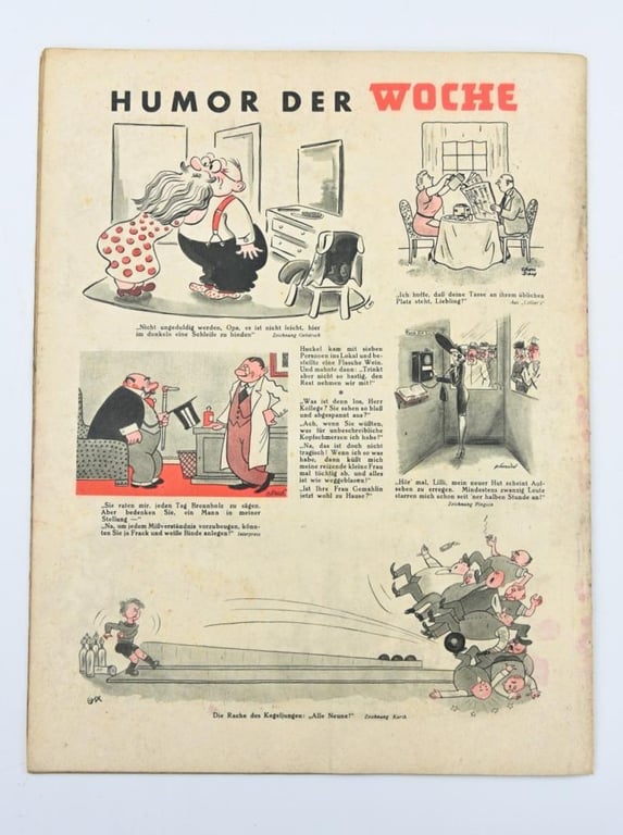 German Third Reich Magazine 'Die Woche' 1941